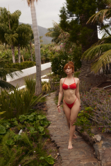 Купальник топ Bali та плавки mini в червоному кольорі, фото 6
