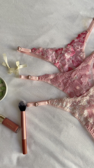 Набір трусиків стрінгів Princess box на регуляторах в рожевому кольорі , фото 6