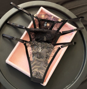 Набір трусиків в чорному кольорі №1, фото 4