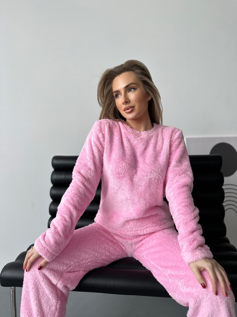 Костюм для дому TEDDY рожевий, фото 9