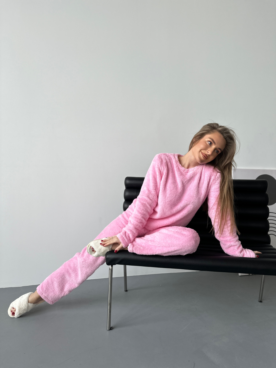 Костюм для дому TEDDY рожевий, фото 16