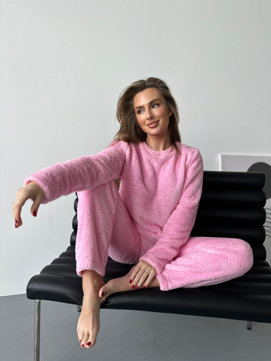 Костюм для дому TEDDY рожевий, фото 10