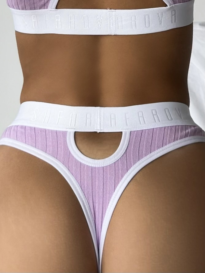 Комплект білизни Aliciia лаванда розмір XS №256, фото 7