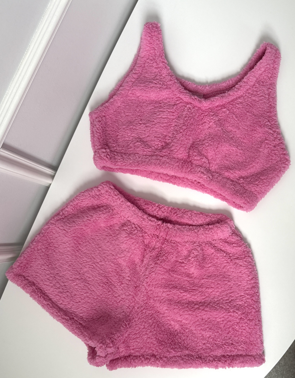 Малинова піжама S-M №259, фото 1