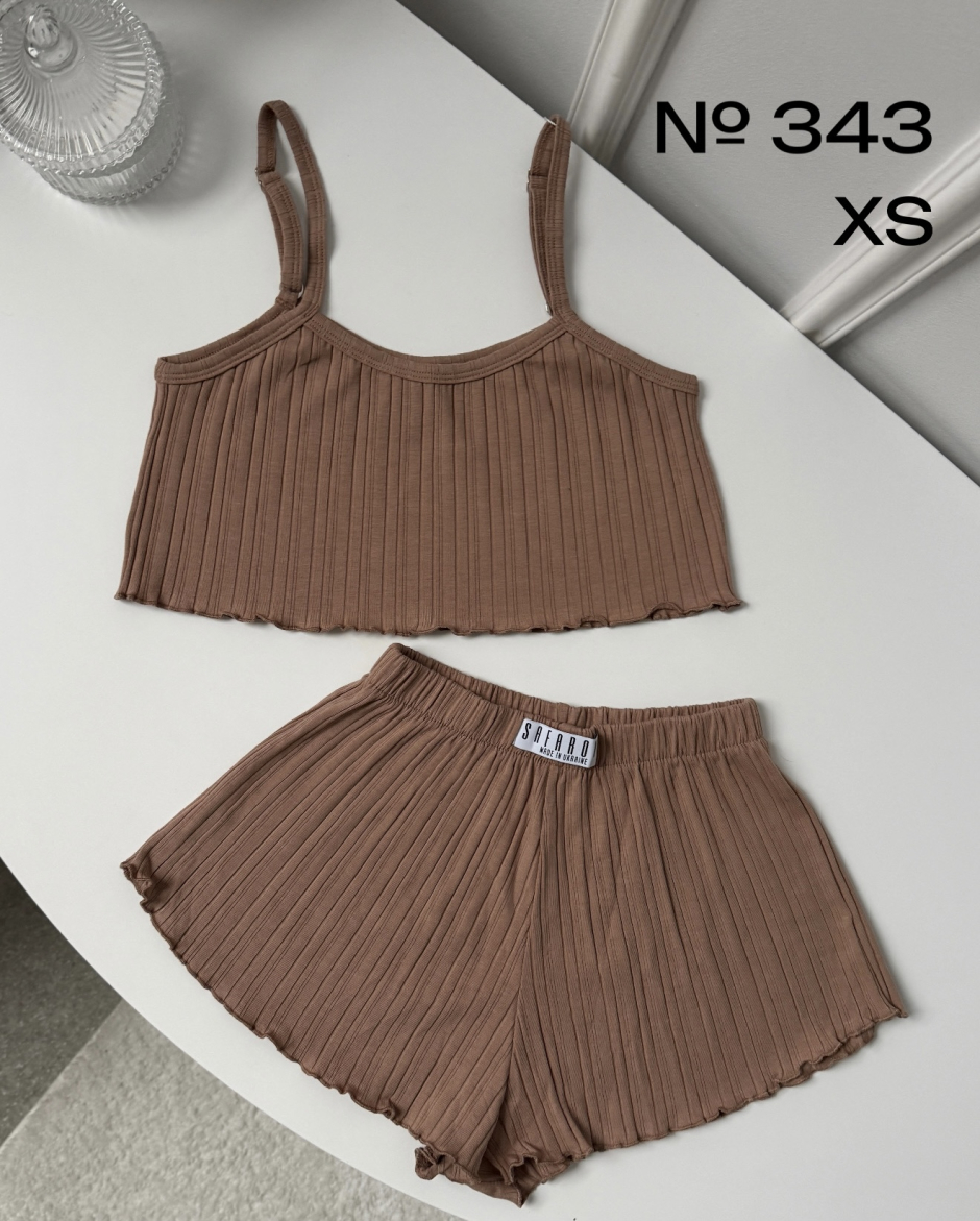 Піжама Irma в кольорі мокко розмір XS №343 , фото 1