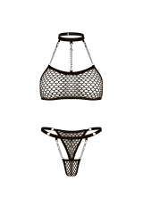 Комплект білизни UNDINE в чорному кольорі, фото 1 Комплект білизни UNDINE в чорному кольорі, фото 1